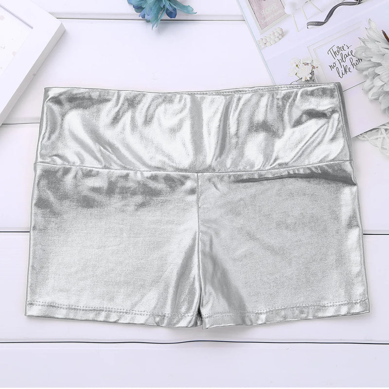 Kids Girls Jazz Dance Shorts Pants Hip Hop Dance Costume Shorts Bottoms Activewear Sports Gymnastic Workout Street Dance Wear