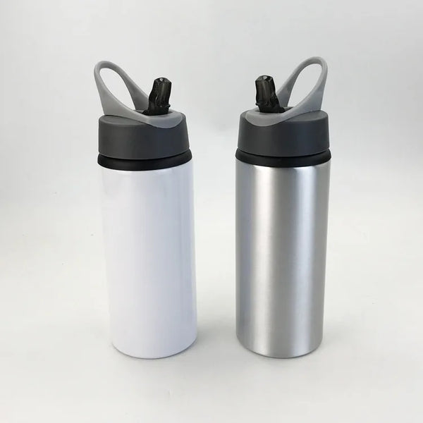 600 ml Thermal Sublimation For Custom Logo Blank Sport Straight Drink/Straw Bottle Cycling Hiking Drinking Water Appliance