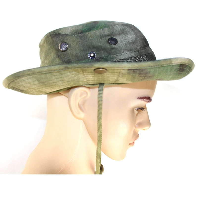 Unisex Hunting Bucket Hats Camouflage Bob Camo Bonnie Hat Outdoor Traveling Mountain Climbing Hiking Fishing Hat