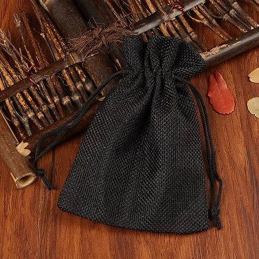 10pcs Linen Jute Jewelry Bag 13X18 Multi color Party Candy Bag Wedding Birthday Favor Gift Packaging Bags Jewellery Stand Custom