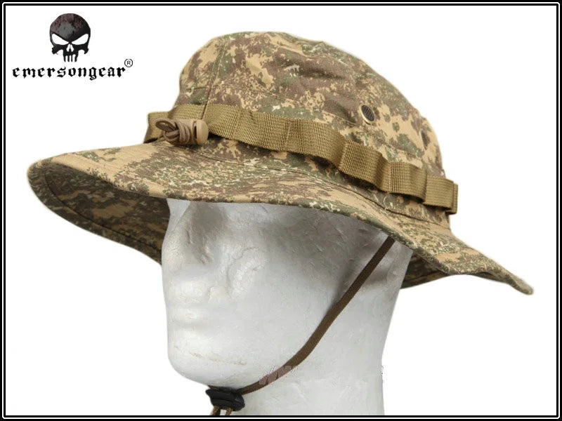 EMERSON Bucket Hat Tactical Hunting Fishing Outdoor Cap - Wide Brim  Boonie Hat Badland Hunting Caps