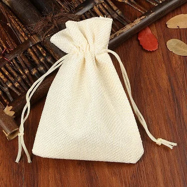 10pcs Linen Jute Jewelry Bag 13X18 Multi color Party Candy Bag Wedding Birthday Favor Gift Packaging Bags Jewellery Stand Custom