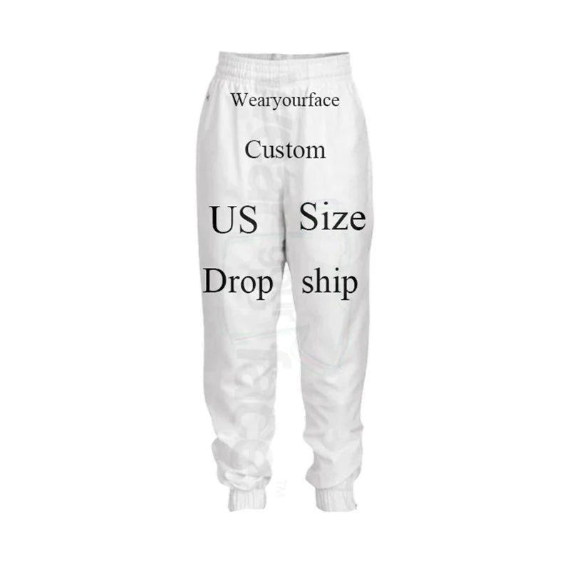 Custom Dropship US Size 3D All Over Printed Crewneck Sweatshirts Tracksuits Streetwear Outfits Sweats For Kid Women Men Sets