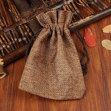 10pcs Linen Jute Jewelry Bag 13X18 Multi color Party Candy Bag Wedding Birthday Favor Gift Packaging Bags Jewellery Stand Custom