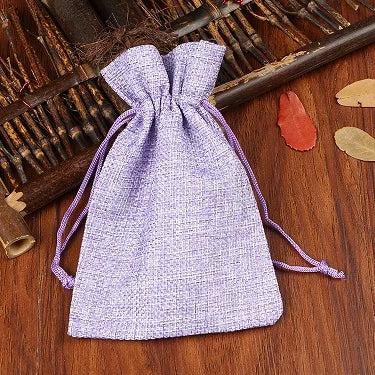 10pcs Linen Jute Jewelry Bag 13X18 Multi color Party Candy Bag Wedding Birthday Favor Gift Packaging Bags Jewellery Stand Custom