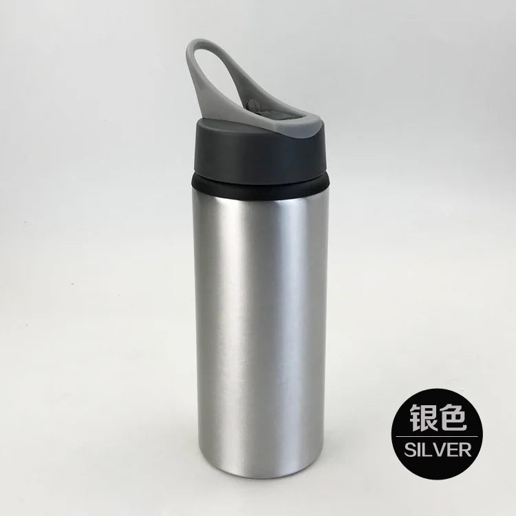 600 ml Thermal Sublimation For Custom Logo Blank Sport Straight Drink/Straw Bottle Cycling Hiking Drinking Water Appliance