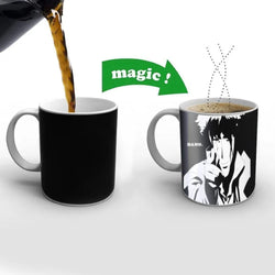 Hot Anime Cowboy Bebop Mugs Cup Changing Color Magic Mugs Heat Sensitive Tea Cup Coffee Mug Gift Mug Drop Shipping