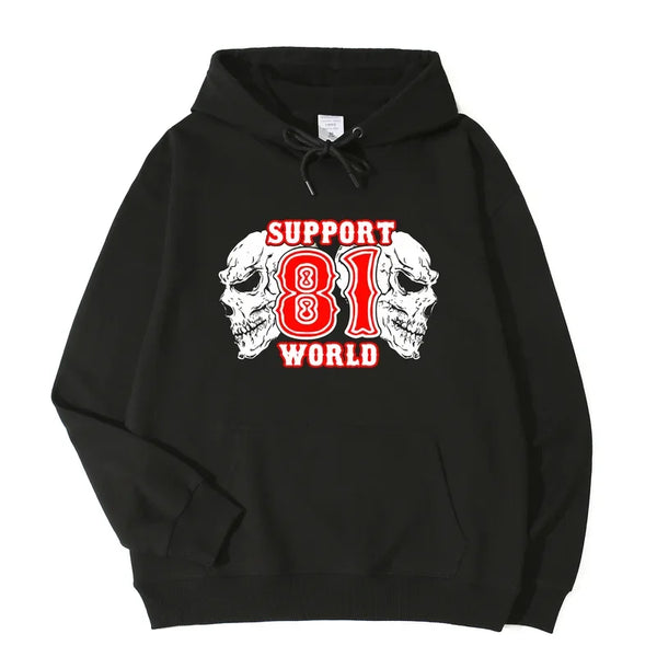 Support 81 Hells Angels Hoodies Unisex Hoodie N01