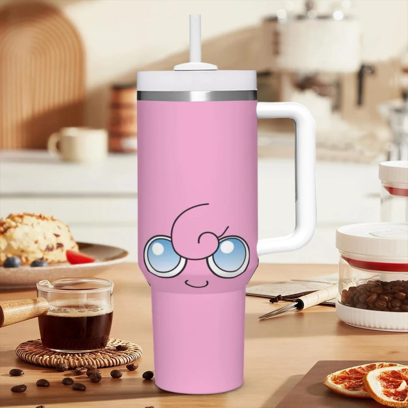 Car Travel Mugs Pokemon Stainless Steel 304 Tumbler Water Bottle 40oz/1200ml