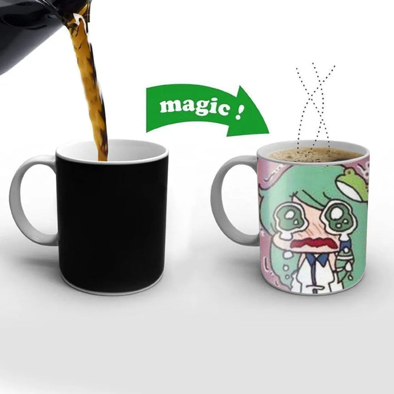 Touhou Project Flandre Scarlet Coffee Mugs Cup Color Changed Mug Heat Sensitive Tea Cup Coffee Mug Gift Mug Drop Shipping