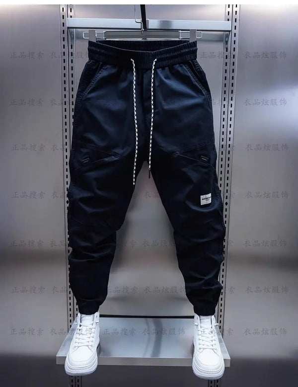 Luxury Cargo Harem Pants Outdoor Camping Sports Casual Pants Jogger Sweatpant korean Fashion High Quality Brand Men's Clothing