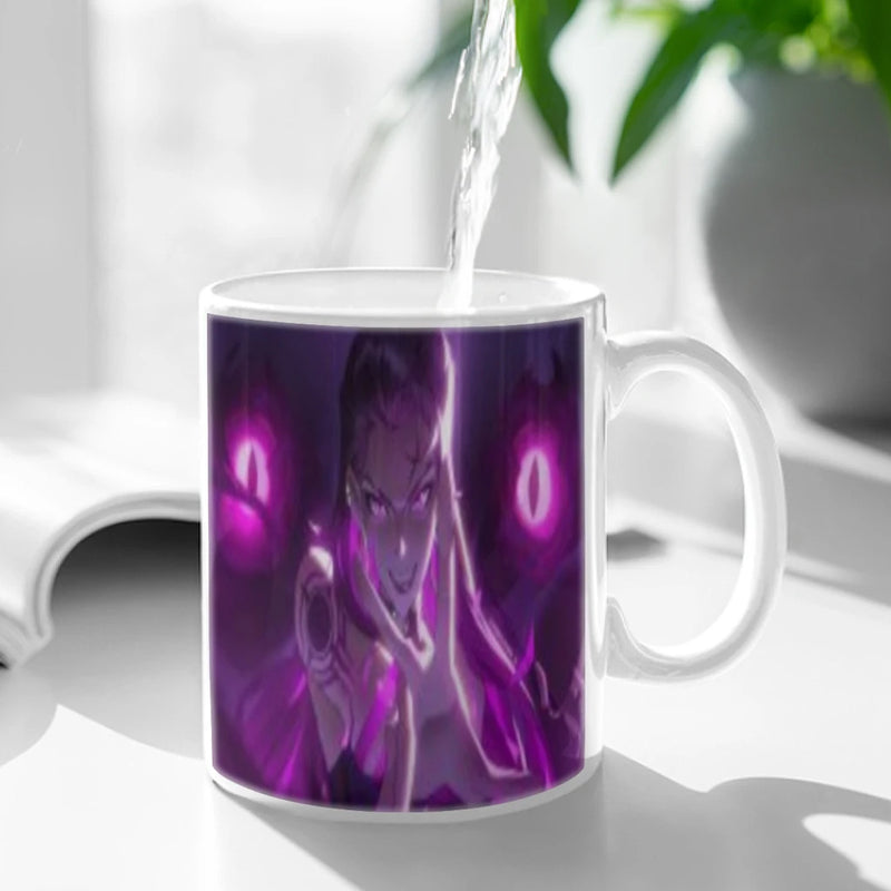 Popular The First Personvisual Angle Design Game VALORANT Coffee Mug Ceramic Water Cup Heat Sensitive Coffee Cups