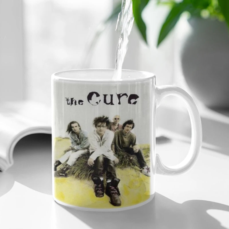 The Cure Coffee Mug 11oz Fun Ceramic Coffee Tea Cocoa Cup Handle Tea Drink Cup