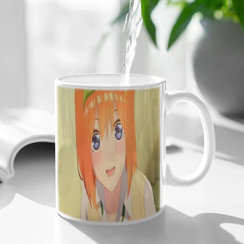 The Quintessential Quintuplets Coffee Mug Custom Tea Cup Black Milk Beer Mugs Lovers Friends Gifts