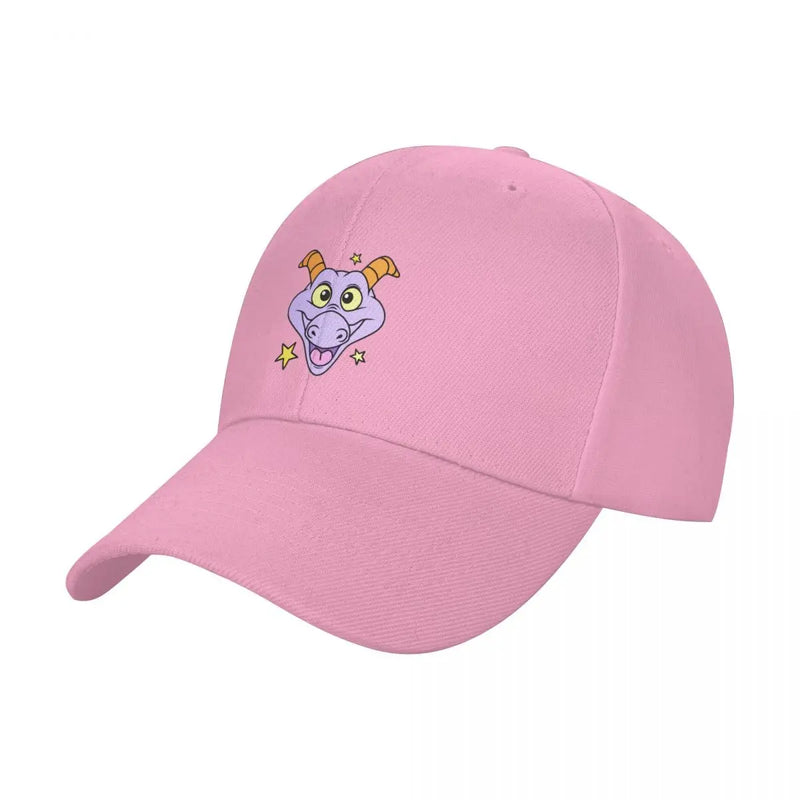 Figment with Stars Active Baseball Cap Golf Hat Luxury Brand Women's Golf Wear Men's