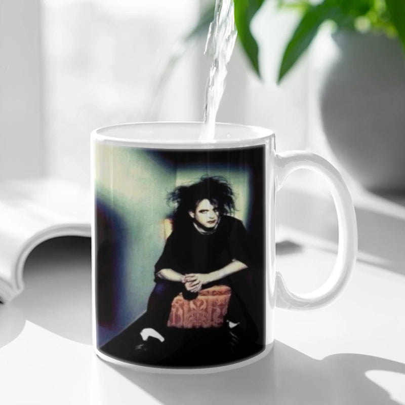 The Cure Coffee Mug 11oz Fun Ceramic Coffee Tea Cocoa Cup Handle Tea Drink Cup