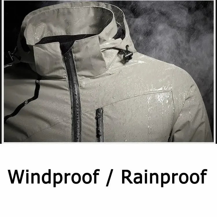 Waterproof Jacket Women Plus Size 3XL Outdoor Windbreaker Windproof Rainproof Trench Coat Big Size Women Clothing Jaqueta Mujer