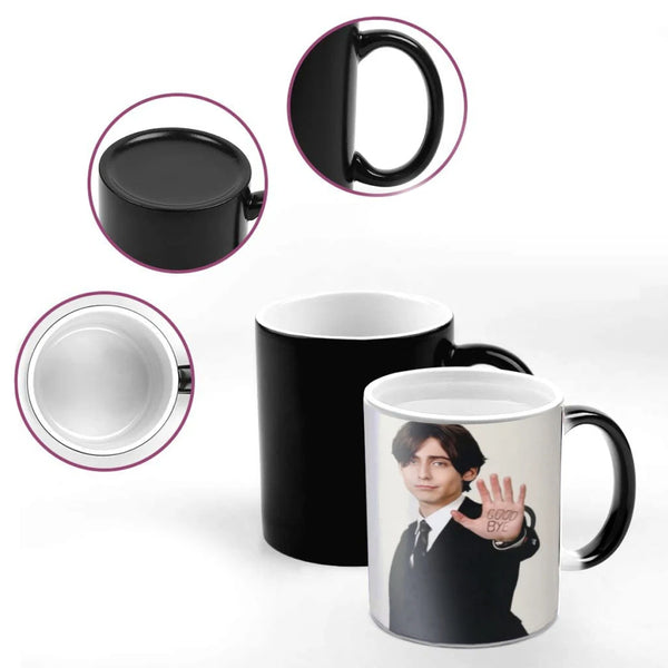 The Umbrella Academy TV Movie Friends Birthday Gifts Color Changing Magic Ceramic Creative Coffee Mugs Tea Cups