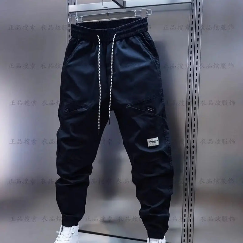 Luxury Cargo Harem Pants Outdoor Camping Sports Casual Pants Jogger Sweatpant korean Fashion High Quality Brand Men's Clothing