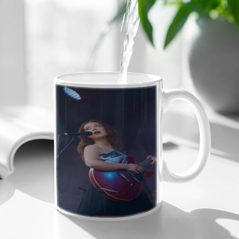 Singer Laufey Bewitched Classic Vintage Ceramic Mug Cute Coffee Tea Milk Stave Mugs And Cups with Handle Novelty Gifts