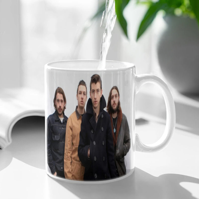 Arctic Monkeys Music Album Coffee Mug 11oz Fun Ceramic Coffee Tea Cocoa Cup Handle Tea Drink Cup