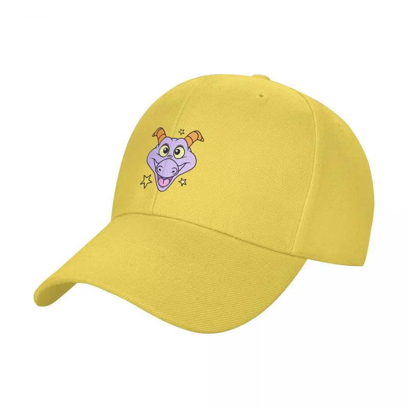 Figment with Stars Active Baseball Cap Golf Hat Luxury Brand Women's Golf Wear Men's