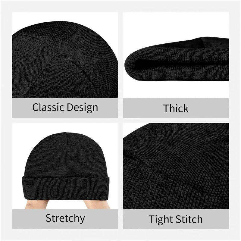 Warm Knitted Yarn Hat Apple Lightweight and Stylish Beanie for Outdoor Activities and Everyday Wear