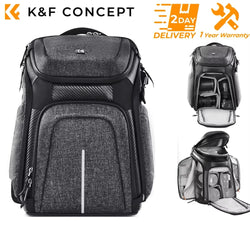 K&F Concept 25L Travel Camera Bags Large Capacity Portable Waterproof Camera Backpack For SONY Canon Nikon Camera Lens Universal