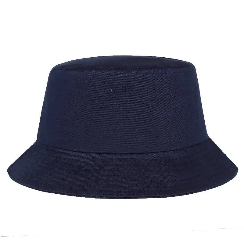 Unisex Light Board Solid Color Personality Bucket Hats Fishermen Caps Outdoor Casual Cap Sunscreen Hat