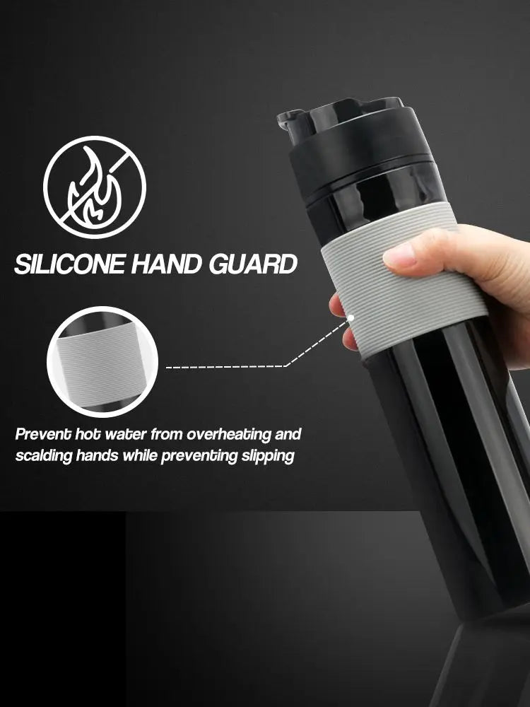 Original Portable French Press Coffee Maker Insulated Travel Mug Premium Group Will Be Better ICafilas