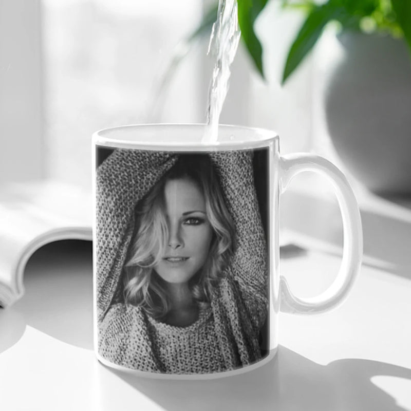 Helene Fischer German Russian Pop Singer Coffee Mug 11oz Fun Ceramic Coffee Tea Cocoa Cup Handle Tea Drink Cup