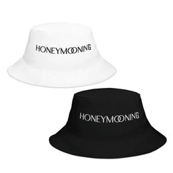 Honeymooning Bucket Hat Bride Groom Mr Mrs Newlywed couple beach Camping hike Mountain Honeymoon trip wedding just married gift