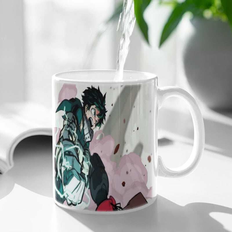 My Hero Academia Ceramic Mug Cute Coffee Tea Milk Stave Mugs And Cups with Handle Novelty Gifts