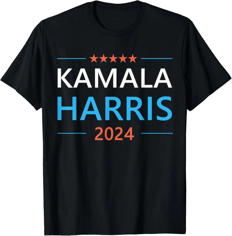 Kamala Haris Presidential Campaign T-Shirt Print Original Design Gifts T Shirts Unisex Summer Streetwear Tops Camiseta