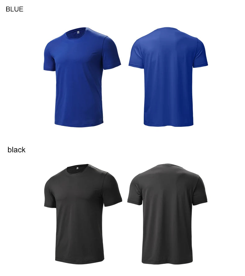 2024 Summer Sports t shirt Men/Women's Gyms Fitness Short sleeve T-shirt Male quick-dry running Workout Tees Tops Men clothing