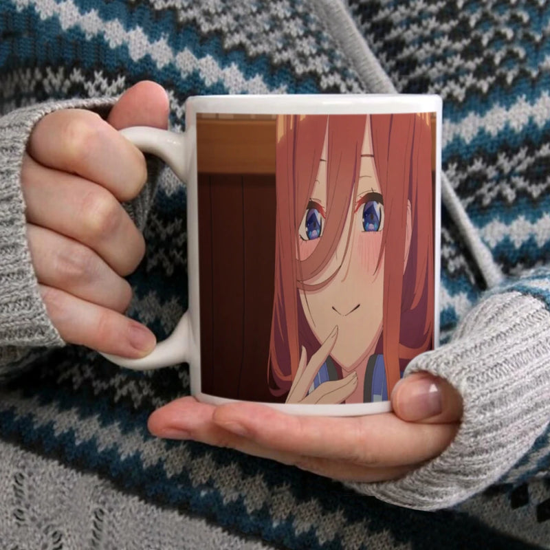 The Quintessential Quintuplets Coffee Mug Custom Tea Cup Black Milk Beer Mugs Lovers Friends Gifts