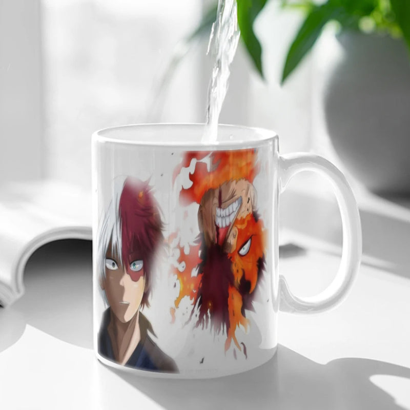 My Hero Academia Ceramic Mug Cute Coffee Tea Milk Stave Mugs And Cups with Handle Novelty Gifts