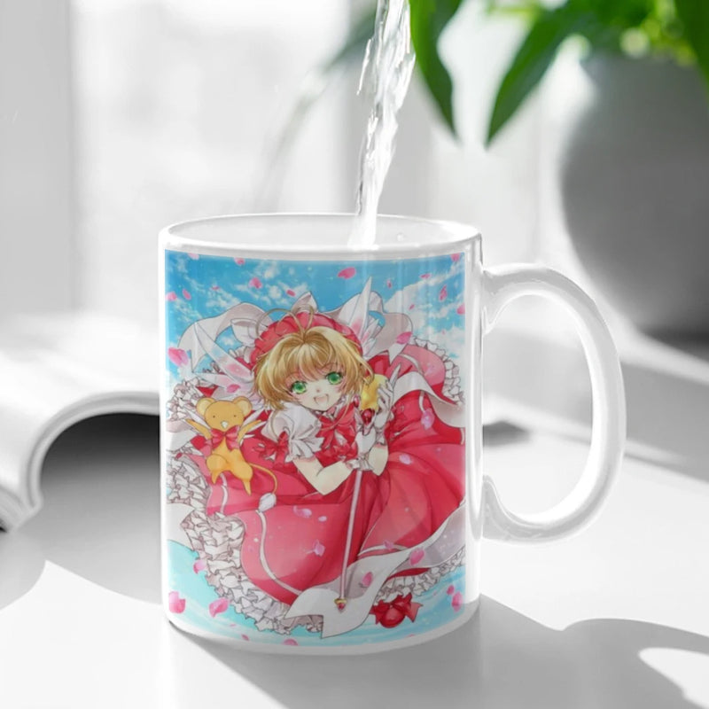 Cardcaptor Sakura Coffee Mug 11oz Fun Ceramic Coffee Tea Cocoa Cup Handle Tea Drink Cup