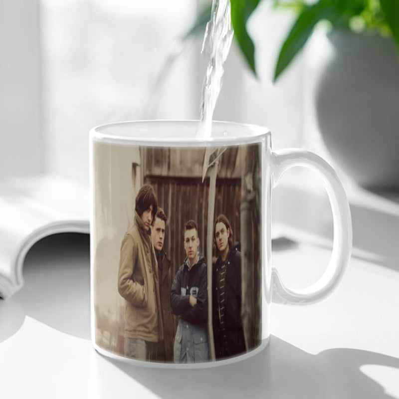 Arctic Monkeys Music Album Coffee Mug 11oz Fun Ceramic Coffee Tea Cocoa Cup Handle Tea Drink Cup