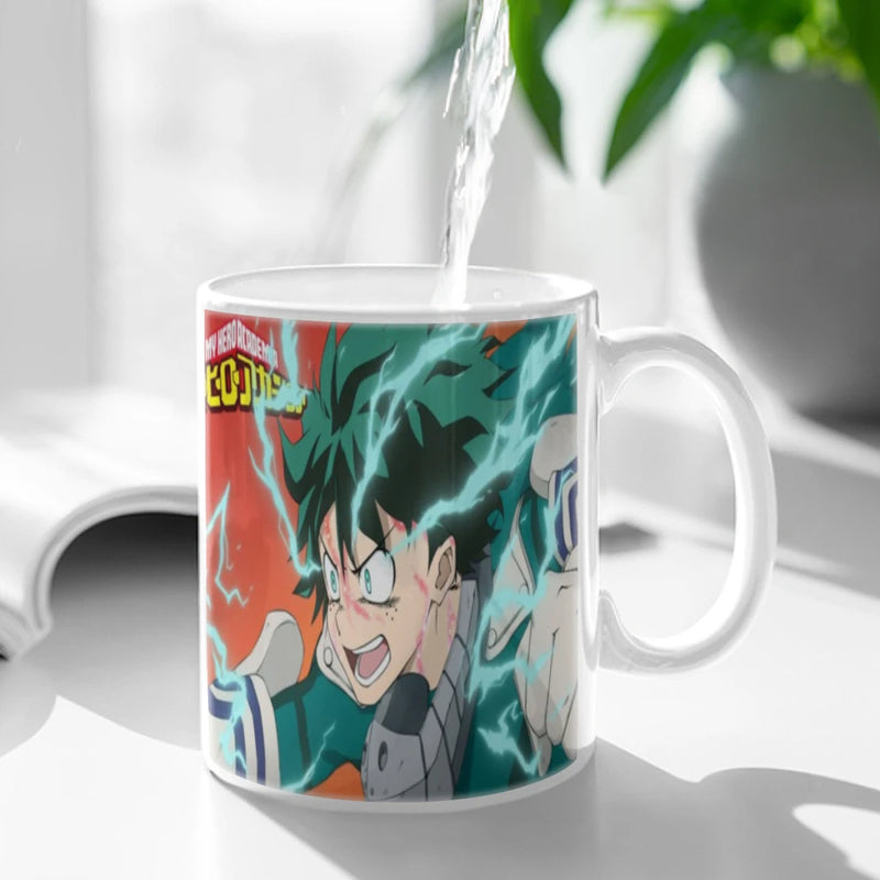 My Hero Academia Ceramic Mug Cute Coffee Tea Milk Stave Mugs And Cups with Handle Novelty Gifts