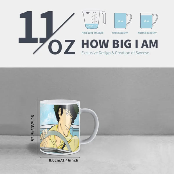 Hot Anime Cowboy Bebop Mugs Cup Changing Color Magic Mugs Heat Sensitive Tea Cup Coffee Mug Gift Mug Drop Shipping