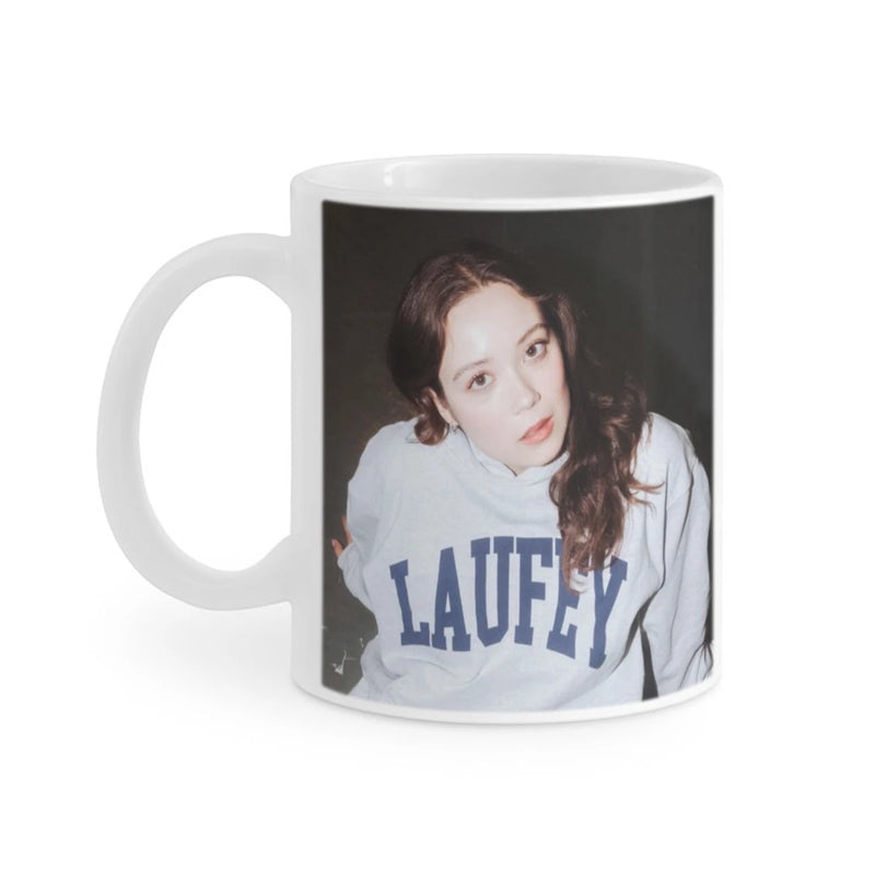 Singer Laufey Bewitched Classic Vintage Ceramic Mug Cute Coffee Tea Milk Stave Mugs And Cups with Handle Novelty Gifts