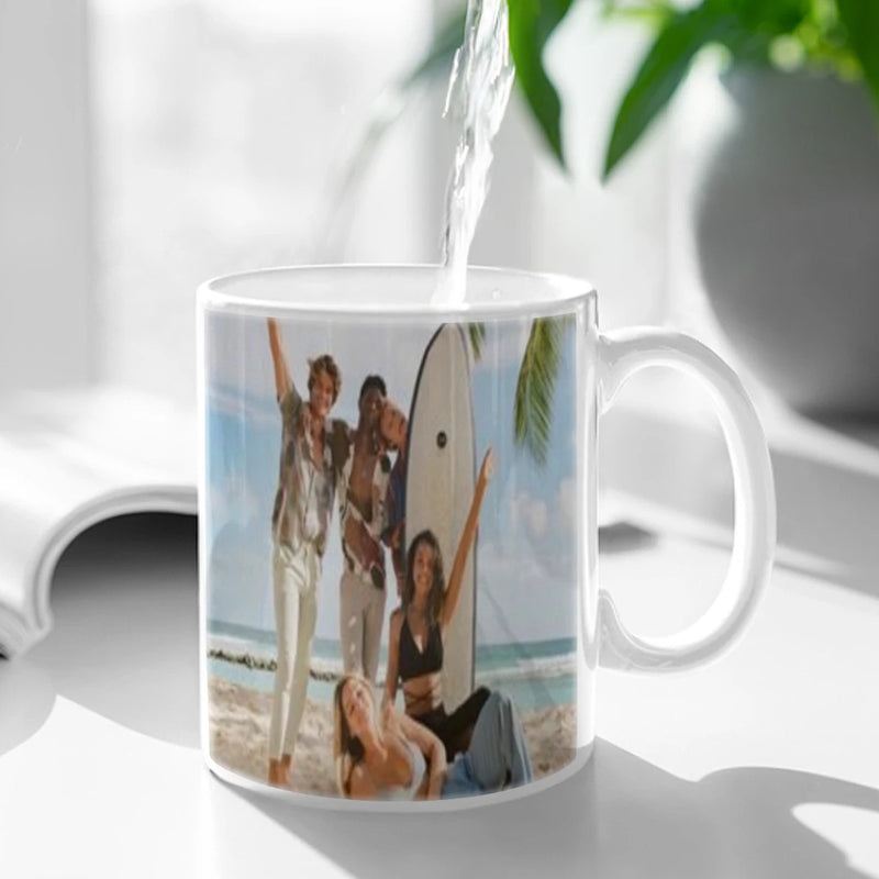 O-Outer Banks Anime Ceramic Mug Cute Coffee Tea Milk Stave Mugs And Cups with Handle Novelty Gifts