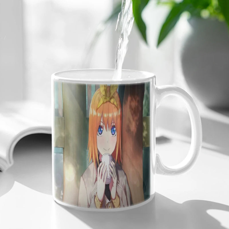 The Quintessential Quintuplets Coffee Mug Custom Tea Cup Black Milk Beer Mugs Lovers Friends Gifts