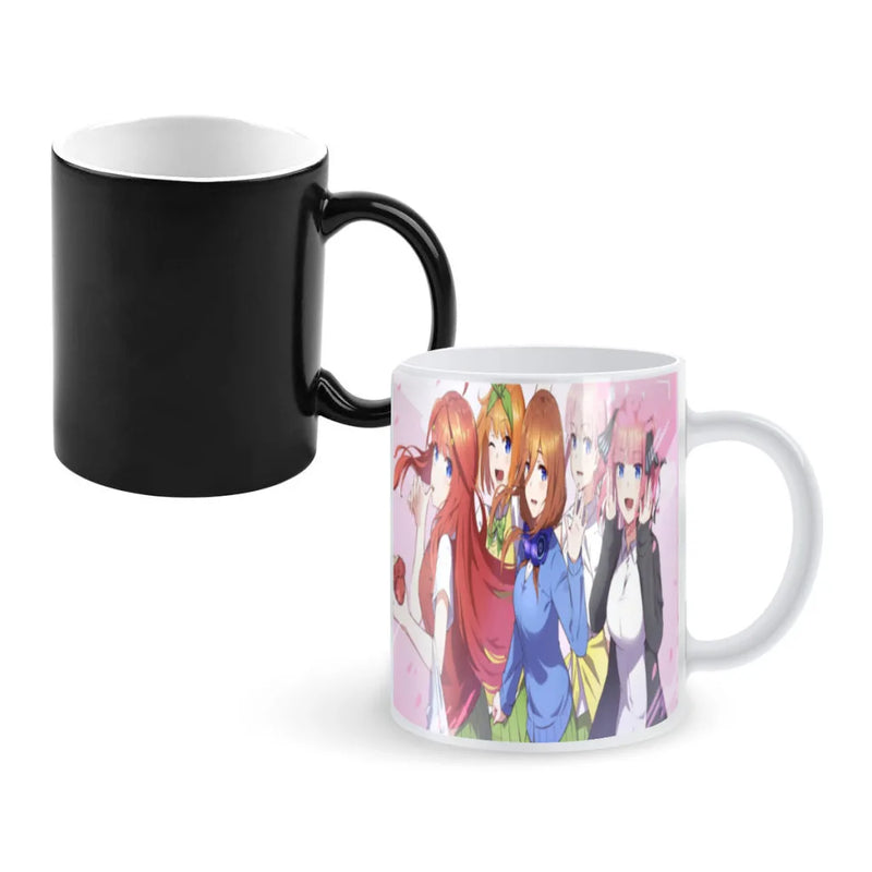 The Quintessential Quintuplets Anime Changing Color Mug Friends Birthday Gift