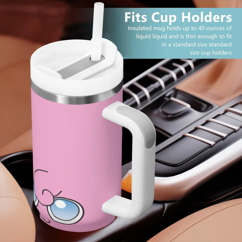 Car Travel Mugs Pokemon Stainless Steel 304 Tumbler Water Bottle 40oz/1200ml