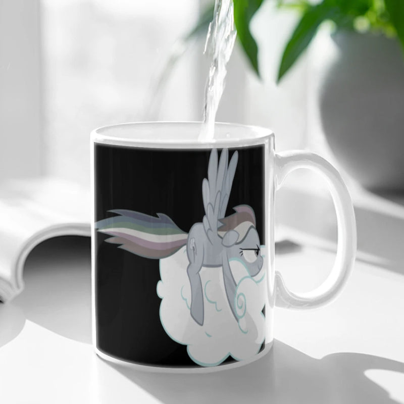 My L-Little P-Pony Ceramic Mug Cute Coffee Tea Milk Stave Mugs And Cups with Handle Novelty Gifts