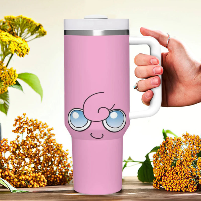 Car Travel Mugs Pokemon Stainless Steel 304 Tumbler Water Bottle 40oz/1200ml