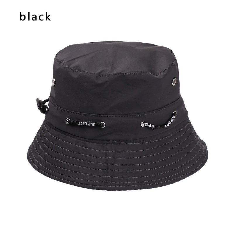 1PC Men's Hat Camping Hiking Hunting Sun Hat Bucket Flap Cap Breathable Nepalese Outdoor Fishing Cycling Wide Brim Hat