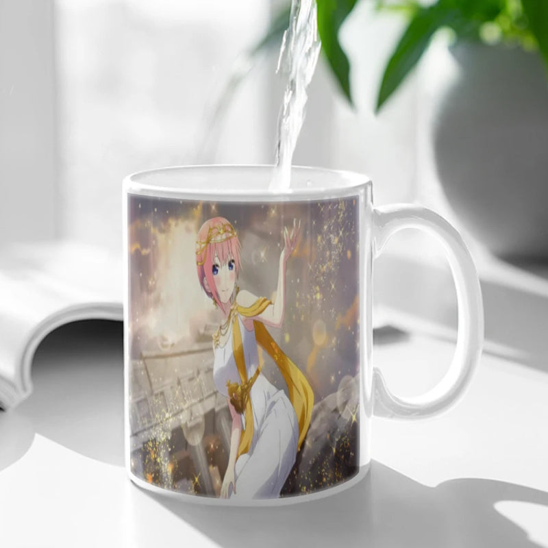 The Quintessential Quintuplets Coffee Mug Custom Tea Cup Black Milk Beer Mugs Lovers Friends Gifts